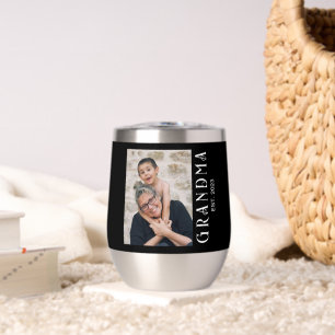 Cadeau photo de grand-mère établie