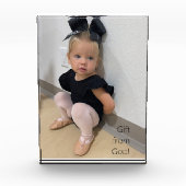 Cadeau photo enfant de Dieu Bloc photo (Devant)