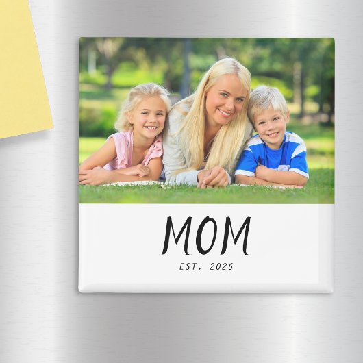 Cadeau Photo Magnet pour Maman