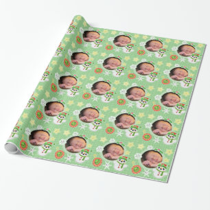 Cadeau Photo personnalisée Papier à enveloppement brill