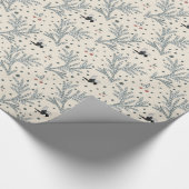 Cadeau Pie. Papier d'emballage de Vie-Noël de désert (Coin)