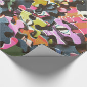 Cadeau Pièces de puzzle Papier d'enveloppement d'annivers (Coin)