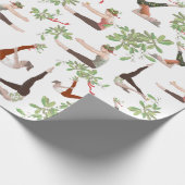Cadeau Pilates papier d'enveloppement de Noël (Coin)