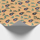 Cadeau Pingouins de Noël avec papier Casquette (Coin)