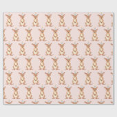 Cadeau Pink Kangaroo Anniversaire de fête Papier d'envelo (Plat)