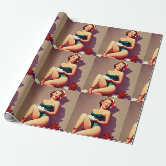 Cadeau Pinup Woman #1 Envelopper le papier