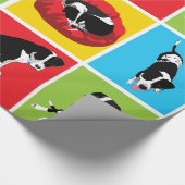 Cadeau Pitbull à la maison le papier d'emballage (Coin)