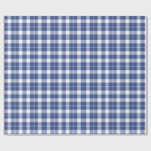 Cadeau Plaid Bleu Pour Hanoukka Vacances Papier Enveloppa (Plat)