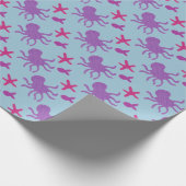 Cadeau Plaisir Sea Creatures Enveloppement Papier (Coin)