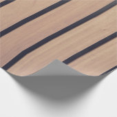 Cadeau planches à bois enveloppant du papier (Coin)