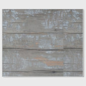 Cadeau planches à planches en bois vieilli papier d'embal (Plat)