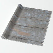 Cadeau planches à planches en bois vieilli papier d'embal (Déroulé)