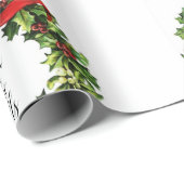 Cadeau Plate-forme le papier d'emballage de halls (Coin rond)