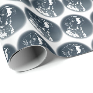 Cadeau Pointeur Chien Papier-cadeau Chien de sport Papier