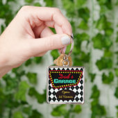 Cadeau Porte-Clés Garage de Papa Rétro (main)