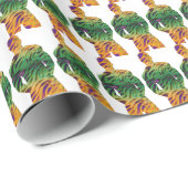 Cadeau Poser du papier d'emballage (Coin rond)