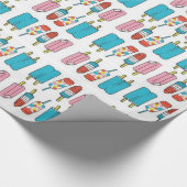 Cadeau Posicles de papier à envelopper brillant (Coin)