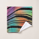 Cadeau Poster de animal Rainbow Mariage (Gant de toilette)