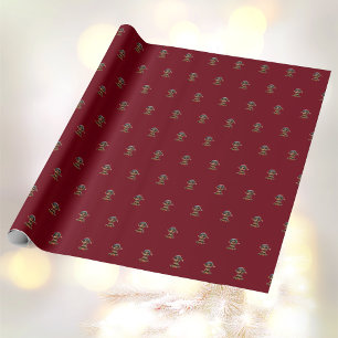Cadeau Poupée Bébé Noël Elf Enveloppement Papier