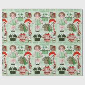 Cadeau Poupée de papier de l'ami de Dingle de chariot (Plat)