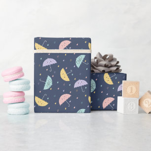 Cadeau Poupée de papier Motif à parapluie Cute Kawaii