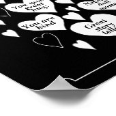 Cadeau pour 40e anniversaire sur tableau noir (Coin)