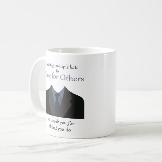 Cadeau pour Aînés JW nom personnalisé Café Mug (Devant gauche)
