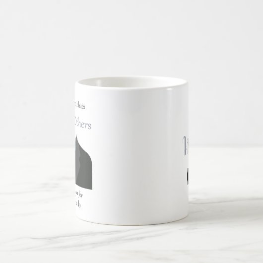 Cadeau pour Aînés JW nom personnalisé Café Mug (Centre)