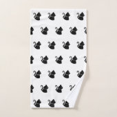 Cadeau pour amateurs de chats  (Serviette à main)
