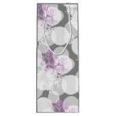 Cadeau Pour Bouteille Étoiles de neige - Blanc, Turquoise, Violet - Sac  (Dos)