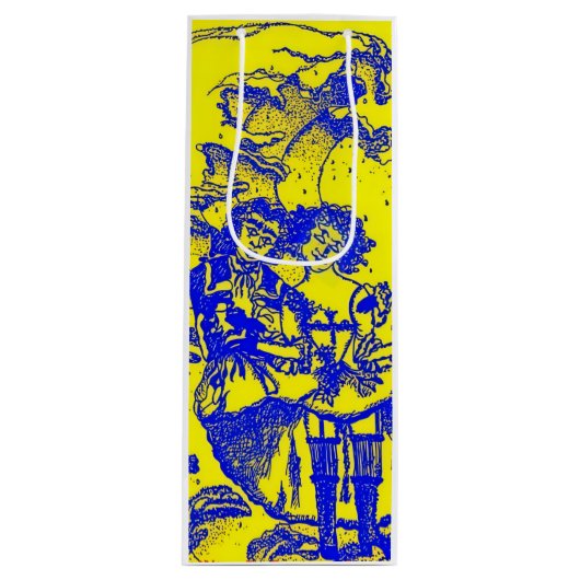 Cadeau Pour Bouteille Sac à vin (Devant)
