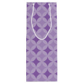 Cadeau Pour Bouteille Sac à vin - Cercles de chevauchement (Dos)