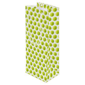Cadeau Pour Bouteille Sac à vin de balle de tennis (Dos Angle)