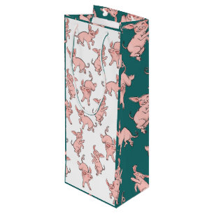 Cadeau Pour Bouteille Sac à vin de porc appétissant