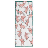 Cadeau Pour Bouteille Sac à vin de porc appétissant (Dos)