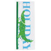 Cadeau Pour Bouteille Sac à vin de vacances Alligator (Dos)