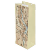 Cadeau Pour Bouteille Sac Yosemite Vin (Dos Angle)