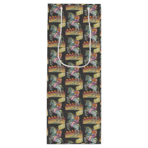 Cadeau Pour Bouteille SOMMEIL DE CIRCUS DE COURSE, Sac À VIN UNICORN ZEB