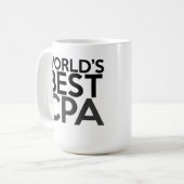 Cadeau pour CPA - la meilleure tasse de café de (Devant gauche)