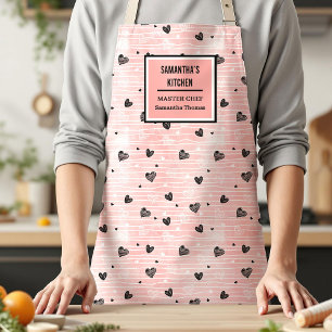 Cadeau pour elle tablier de la Saint-Valentin cœur