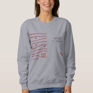 Cadeau pour femme sweatshirt pour la Saint-Valenti