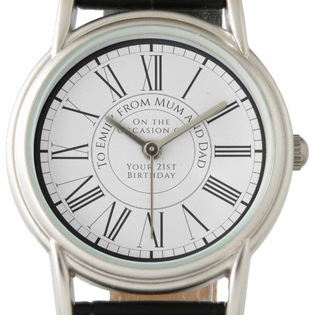 Cadeau pour fille sur sa montre d'anniversaire (Créateur téléchargé)