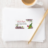 Cadeau pour les amateurs de vin ou Étiquette de ad (En situation)