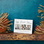 Cadeau pour maman Plaque de collage photo 3 (Côté)