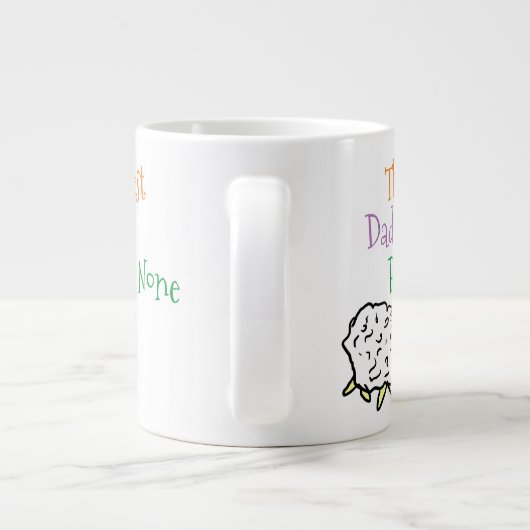 Cadeau pour papa - Meilleur papa Mug de café géant (Dos)