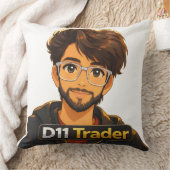 Cadeau pour trader du marché boursier - Coussin dé (Couverture)