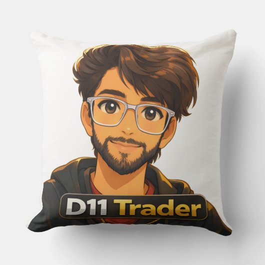 Cadeau pour trader du marché boursier - Coussin dé (Recto)