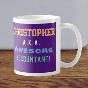 Cadeau pour un comptable Café Mug