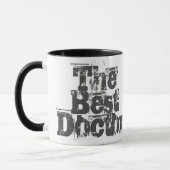 Cadeau pour un docteur - Mug de café à deux tons (Gauche)