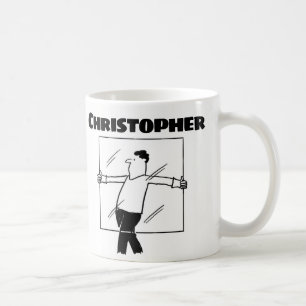 Cadeau pour un Glazier avec nom café Mug